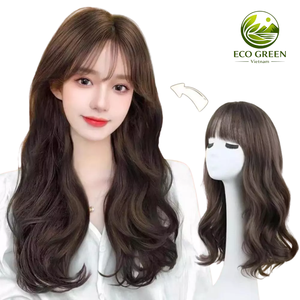 Peluca de cabello vietnamita, tacto real, forma natural, decoración Raw Angel, personalizable a pedido, en caja. - Product Image 3