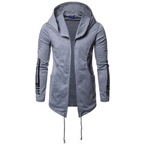 เสื้อกันหนาวซิปมีฮู้ดแบบรูดซิปใส่ได้ทุกวัน280gsm โลโก้แบบกำหนดเองป้องกันแบคทีเรีย - Product Image 5