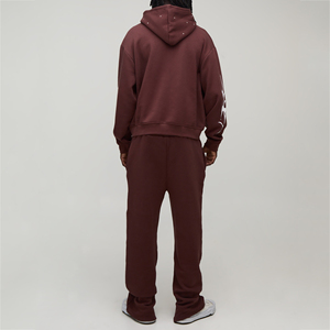 Custom Printed Mens Tracksuit Polyester Cotton Casual Hoodie <b>Jogger</b> <b>Set</b> DTF Logo Personalized Two Piece <b>Matching</b> Outfit Clothing - Product Image 2