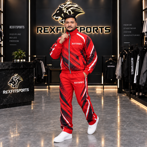 Conjunto Deportivo de 2 Piezas para Hombre, Chaqueta y Pantalones Cortavientos de Nailon, Ropa Deportiva Urbana, Fabricante Mayorista, Logotipo Personalizado - Product Image 5