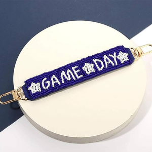 Porte-clés personnalisé coloré en perles de rocaille pour le sport et les jours de match, par MULTI CRAFT - Product Image 6