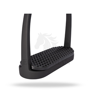 Étriers de monte en acier noir thermolaqué de 4,75 pouces pour l'équitation anglaise - Product Image 3