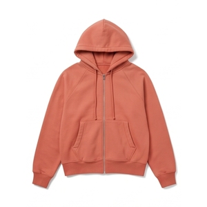 Sweat à capuche zippé en polaire pour homme, coupe classique, couleur unie, avec poches, idéal pour l'automne - Product Image 3