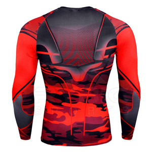 Vêtements de performance élégants, rashguard personnalisé par sublimation, tissu extensible à séchage rapide, finition professionnelle, à vendre - Product Image 2