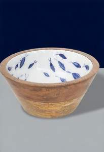 Los Mejores Tazones de Madera de Mango Ecológicos Clásicos de Best Buy, Hechos a Mano, Multicolores, con Impresión Personalizada, Vajilla para Fiestas, Decoración del Hogar - Product Image 2