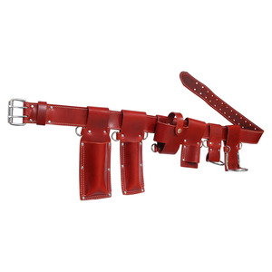 Ceinture porte-outils en cuir faite à la main pour échafaudage, avec boucle pour marteau, pour ouvrier du bâtiment, à prix réduit - Product Image 2