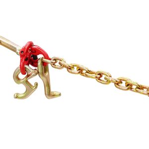 Catena di traino G80 V Bridle 5/16 X 3FT con ganci a grappolo R T J per trasporto e traino - Product Image 6