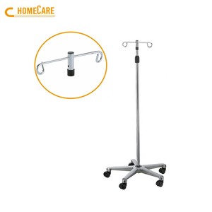 ฐานอลูมิเนียมปั๊มแช่เงิน Iv เสายืนหยด - Product Image 1