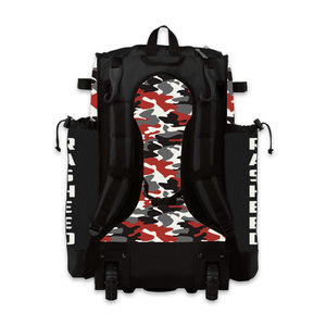 Large Capacity Multi-space Baseball Softball <b>Bag</b> For Men Women Portable <b>Wheels</b> Soft Rolling Sports <b>Bag</b> Wheeled Equipment <b>Bag</b> - Product Image 2