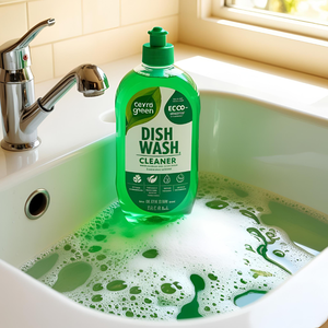 Puissant détergent de lavage de vaisselle parfumé au citron dissolvant rapide de taches et d'huile pour les cuisines et les restaurants - Product Image 1