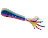 Rainboar Direct Wholesale IRISCO Adultes - Ultimate BDSM Heavy Stainless Steel Cat Dragon Claw Scratcher Plug 10" Bondage Gear