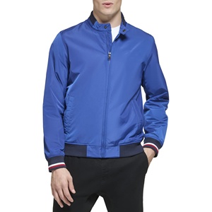 Personalizado caliente al por mayor satén imprimible bombardero Varsity chaquetas para los hombres cálidos chaquetas de invierno de los hombres de talla grande chaqueta bordada - Product Image 1