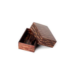 Caja de almacenamiento de lujo personalizada, cajas de madera con letras - Product Image 1