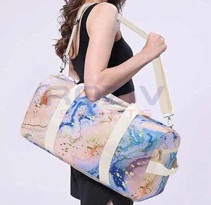 Bolsas de Lona Personalizadas con Logotipo y Diseño de Lujo, Unisex, Gran Capacidad, Ecológicas, con Cierre de Cremallera, para Deportes y Viajes - Product Image 3