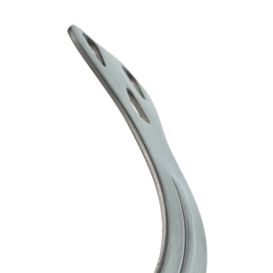 Wieder Tongue Depressor <b>Small</b> 28mm Serrated Blade Stainless Steel ENT Oral Examination Surgical Instrument <b>Tool</b> - Product Image 4
