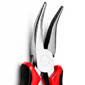 2Pcs Jewelry <b>Needle</b> Nose And Bent Nose Pliers Set Stainless Steel Wire Wrapping <b>Beading</b> Tools For DIY - Product Image 3
