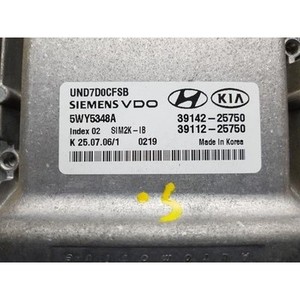 Unidad de Control Electrónico (ECU) Usada ORIGINAL para Carens II 2006-2010, 3911225750 - Product Image 2