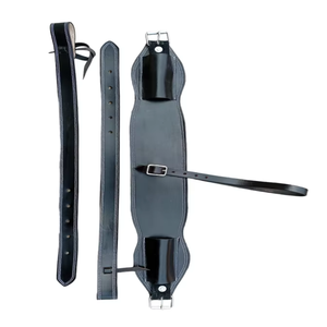 Cincha de cuero de primera calidad para caballo, duradera y cómoda, para equitación, cuidado del caballo, equipo ecuestre, ¡la más vendida! - Product Image 3
