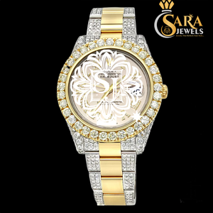 นาฬิกาเพชรเย็นคุณภาพสูงสำหรับผู้ชายเครื่องประดับฮิปฮอปโมอิสซาไนท์ทันสมัยสำหรับผู้ชายมีจำหน่ายในราคาไม่แพง - Product Image 3
