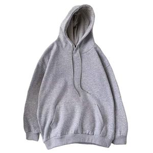 Sweat à capuche gris unisexe pour homme, 100% coton tissé, automne, ODM, logo personnalisé, sublimation - Product Image 5