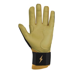 Guantes de Béisbol de Cuero Personalizados para Zurdos, Cierre de Gancho y Bucle, Transpirables, Ligeros, para Adultos, Puño Corto, para Bateo - Product Image 6