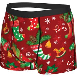 Custom Logo Sublimation <b>Boxers</b> for Men Soft Stretch Quick Dry Underwear Elastic Waist Bulk Wholesale Manufacturer Supplier Order - Product Image 6