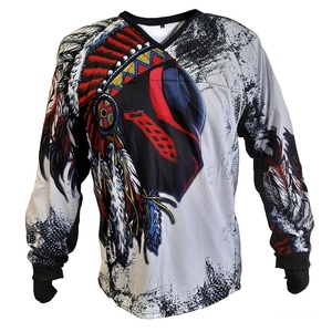Jersey acolchado para paintball con control de sudoración, ventilación y cintura ajustable personalizada para torneos de paintball - Product Image 4