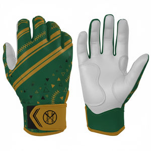 Gants de frappeur de baseball Cool-Comfort - Dos en maille respirante, paume synthétique haute adhérence, équipement de performance - Product Image 4