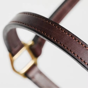 En gros, Bridon Polo en Cuir Véritable Personnalisé avec rênes, Haltères Anglais, Équipement Équestre Haute Confort, Haltère en Corde à Coutures Fantaisie - Product Image 6