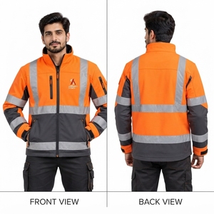 Chaqueta de Seguridad Profesional Ligera, Cómoda, de Alta Visibilidad, Reflectante, con Construcción Duradera - Product Image 6