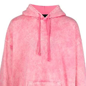 Sudadera con Capucha de Algodón Lavado al Ácido para Producción en Masa, Estilo Urbano, Personalizada, Directo de Fábrica para Importadores - Product Image 3
