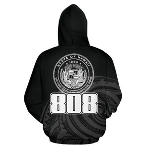 Sweat à capuche personnalisé OEM/ODM avec logo, motif polynésien découpé et cousu, impression intégrale, tenue d'équipe, motif maori personnalisé, sweat à capuche tribal hawaïen - Product Image 3