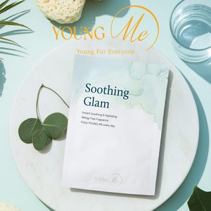 Mascarilla coreana para el cuidado de la piel Youngme con aloe, sin fragancia, sin aceite, calmante e hidratante, tratamiento coreano, mascarilla exfoliante y reparadora. - Product Image 6