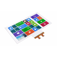 Interface USB 15 \ "21.5 \" 24 \ "Nouveau film tactile capacitif pour capteur Nano Touch pour moniteur d'ordinateur interactif multi-touch