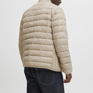 Chaqueta Acolchada para Hombre, Nueva Llegada 2025, Chaqueta Cortavientos con Capucha, Cálida, Transpirable, de Tela de Lona - Product Image 4
