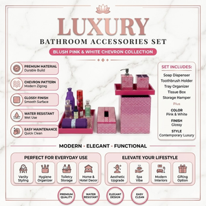Luxury Bathroom Accessories Set Clear Glass Thick Durable Soap Dispenser <b>Toothbrush</b> <b>Holder</b> Tumbler Soap Dish Modern Washroom - Product Image 4