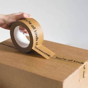 Cinta Adhesiva de Embalaje BOPP de 70 Metros Transparente/Marrón – Caja de 48 Rollos – Cinta Fuerte para Sellado de Cajas - Product Image 2