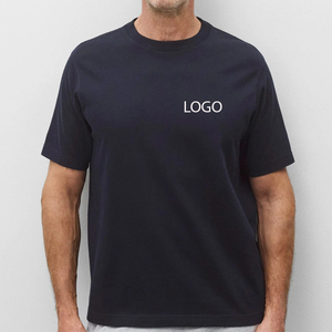 T-shirt personnalisé pour homme, motif sur mesure, 260g, col uni, style vintage, coupe courte, impression sérigraphique, modèle personnalisé, vente flash - Product Image 1