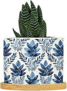 Pot de fleurs en céramique haut de gamme pour jardin, balcon et décoration intérieure. Pot de fleurs en céramique artisanal, fabriqué à la main avec une maîtrise artisanale raffinée. - Product Image 4