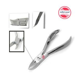 ที่ตัดเล็บแบบสปริงเดี่ยว,ที่ตัดเล็บอุปกรณ์ทำเล็บมือเล็บเท้าสเตนเลสสตีลโลโก้แบบกำหนดเอง - Product Image 2