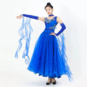 Women's <b>Ballroom</b> <b>Dance</b> <b>Dress</b> Stadium Modern Costume For Girls 2026 New Clothes Competition Adults <b>Dance</b> Performance Wear Gown - Product Image 1