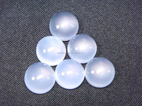 Calcaïdonie naturelle GEMFORTE INC, cabochons de formes variées (ovale, marquise, triligne, ronde), taille libre, lisses et polis, en vrac