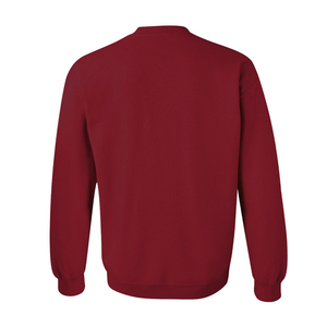 เสื้อสเวตเชิ้ตคอกลมผู้ชาย สีพื้น ผ้าถัก ทรงปกติ สวมใส่สบาย สีแดง 2027 - Product Image 4