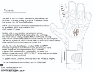 Gants de gardien de but de football respirants de qualité supérieure, conception OEM, tendance du moment, grandes tailles, quantité en gros - Product Image 6