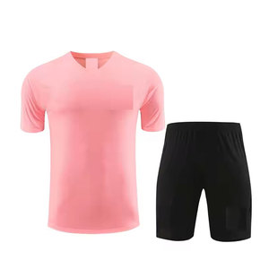 Uniforme de fútbol para hombre de alto rendimiento, material que absorbe la humedad, conjunto de camiseta y pantalones cortos duraderos para jugadores profesionales - Product Image 1