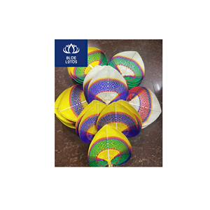 Abanico de palma ecológico de primera calidad, seguro y limpio, hecho con plantas puras, ideal para refrescar el aire y como recuerdo de boda, venta directa al por mayor. - Product Image 1