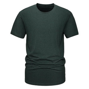 T-shirts pour hommes de haute qualité en microfibre, coton, manches courtes, décontractés, surdimensionnés, respirants, séchage rapide, design ajusté personnalisé - Product Image 1