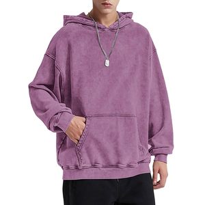 Hysaf Apparels Sudadera con capucha personalizada con cremallera doble, de felpa francesa gruesa, con lavado a la piedra y efecto descolorido por el sol - Product Image 1