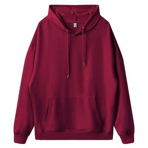 Men's Solid Winter Loose Woven Heat-Transfer <b>Printed</b> Custom Graphic Logo <b>Extra</b> <b>Large</b> Neck Hoodie for Casual Sports - Product Image 4