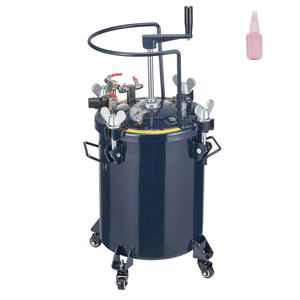 Tanque de Presión para Pintura en Aerosol con Agitador Manual de 30L/8gal, con Sellador para Reparación de Fugas, para Uso Industrial - Product Image 1